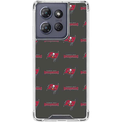NFL Tampa Bay Buccaneers Blitz Series Moto G Play 5G (2025) Clear Case